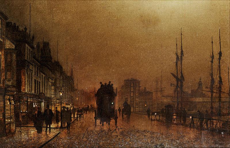 The Broomielaw, John Atkinson Grimshaw